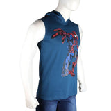 Men's Hooded Sando - Navy Blue - Navy/Blue - test-store-for-chase-value
