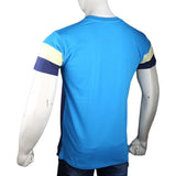 Men's Eminent Round Neck T-Shirt - Yellow & Navy Blue - test-store-for-chase-value