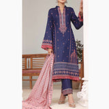 VS Daman Printed Lawn Unstitched 3Pcs Suit - 1535-B, Women, 3Pcs Shalwar Suit, VS Textiles, Chase Value