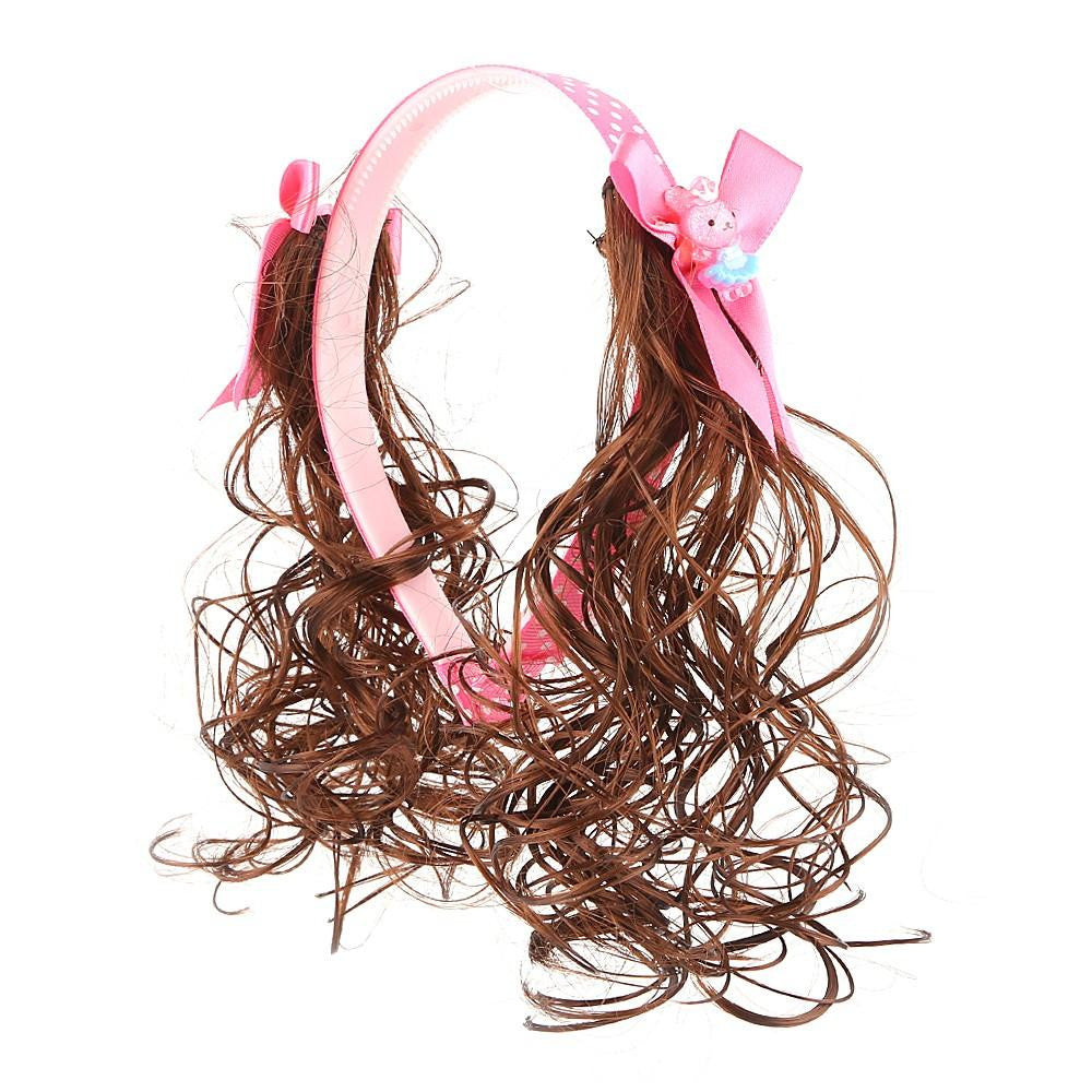 Girls Fancy Hair Band - Pink - test-store-for-chase-value