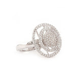 Zircon Finger Ring - Silver - test-store-for-chase-value