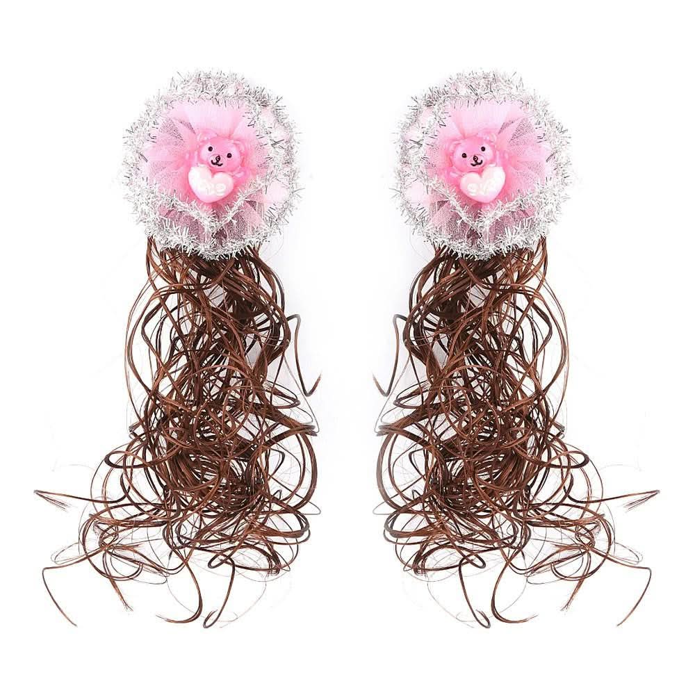 Girls Hair Clips Set - Pink - test-store-for-chase-value