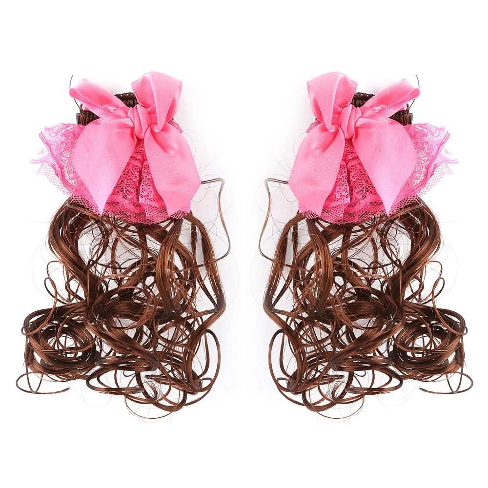 Girls Hair Clips Set - Pink - test-store-for-chase-value