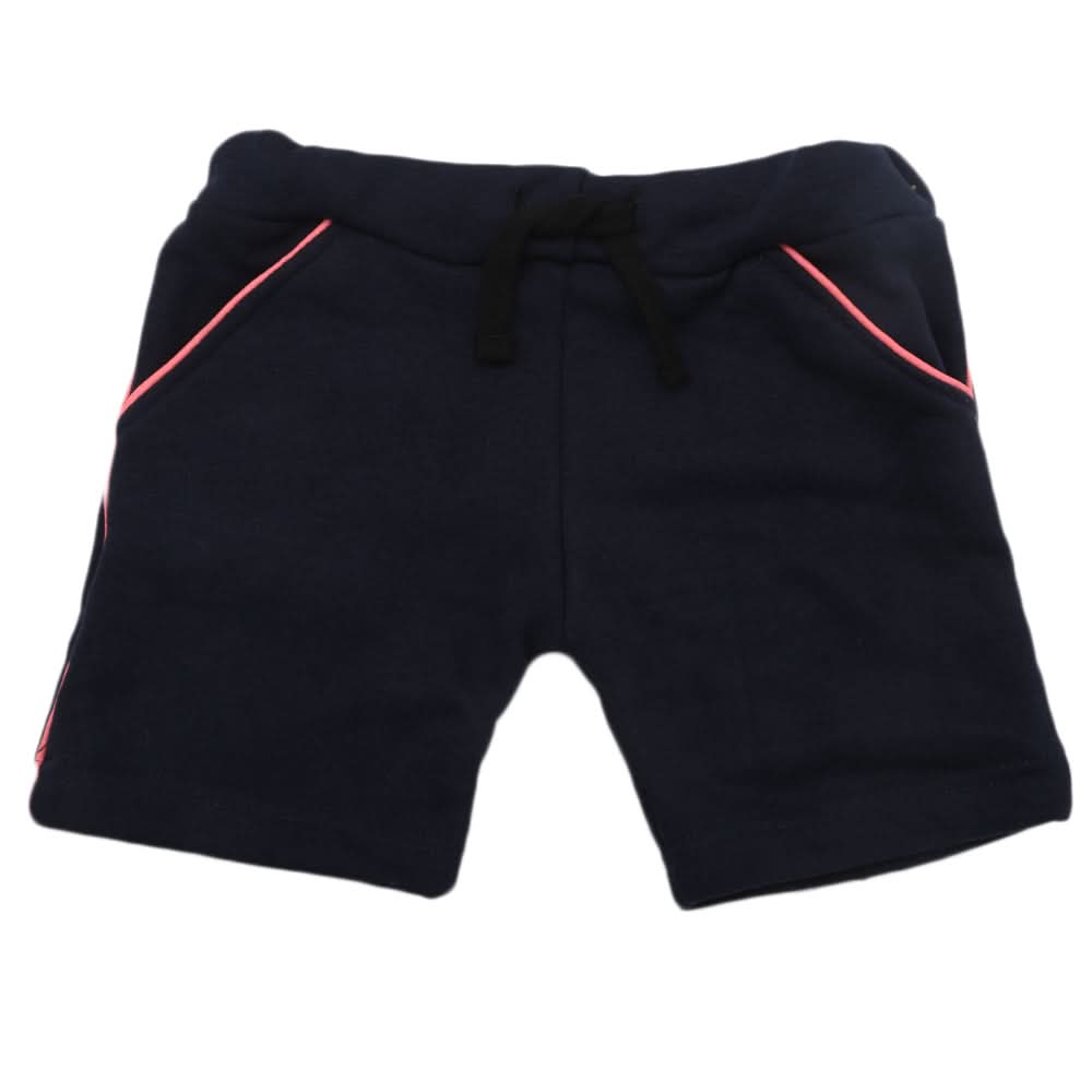 Boys Short - Navy Blue & Pink, Kids, Boys Shorts, Chase Value, Chase Value