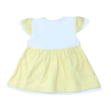 Newborn Girls Frock - Yellow - test-store-for-chase-value