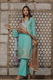 Floral Vintage Swiss Voile Luxury Embroidered Lawn Suit - 11 - test-store-for-chase-value