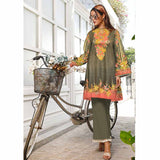 Anchal Digital Printed Khaddar Un-Stitched Kurti - 16, Women, Unstitched Kurti, Ulfat Textile, Chase Value