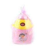 Dora School Water Bottle With Lunch Box 600ml Gift Set - Pink - test-store-for-chase-value