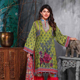 Tawakkal Azure Embroidered Viscose Suit - 3977-B - test-store-for-chase-value