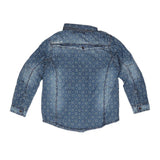 Boys Full Sleeves Denim Shirt - Blue - test-store-for-chase-value