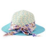 Girls Floppy Hat - Light Blue - test-store-for-chase-value
