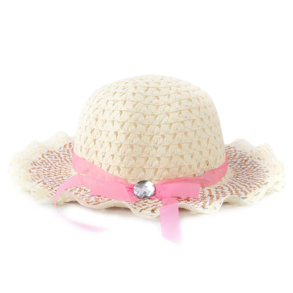 Girls Floppy Hat - Light Pink - test-store-for-chase-value