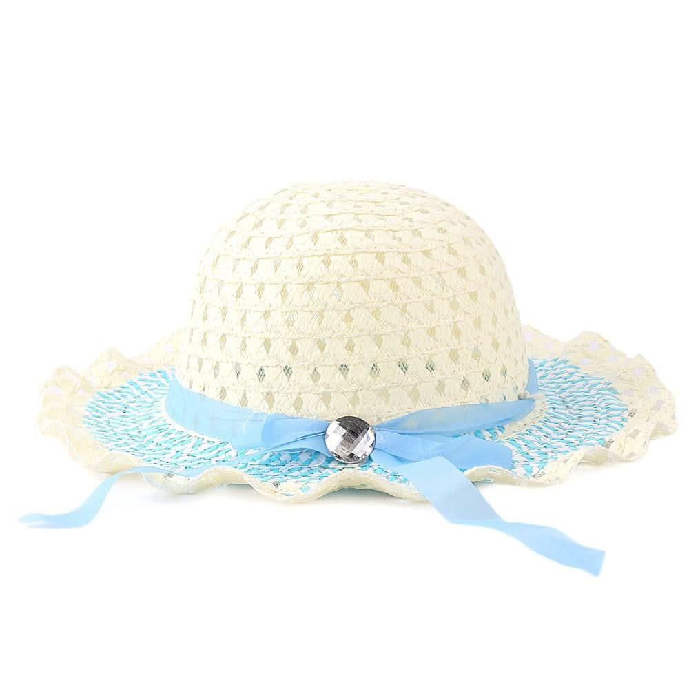 Girls Floppy Hat - Light Blue - test-store-for-chase-value