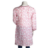 Women's Printed Kurti - Light Pink - test-store-for-chase-value