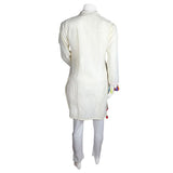 Women's Embroidered 2 Pcs Cotton Suit - Fawn - test-store-for-chase-value