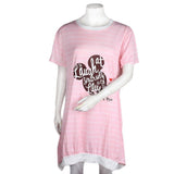 Women's Night Top - Light Pink - test-store-for-chase-value