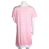 Women's Night Top - Light Pink - test-store-for-chase-value