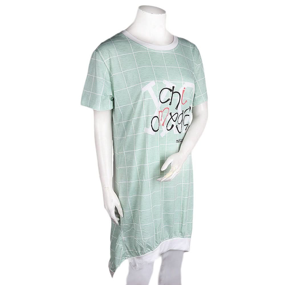 Women's Night Top - Light Green - test-store-for-chase-value