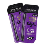 Color Studio Kohl Addict Kajal Pencil - Black - test-store-for-chase-value