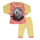 Newborn Girls Printed Suit - Peach - test-store-for-chase-value