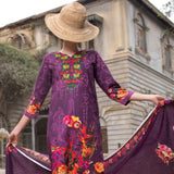 VS Printed Classic Cambric Cotton Suit-308B - test-store-for-chase-value