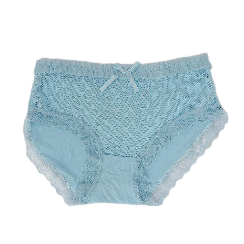 Women's Fancy Panty - Light Blue - test-store-for-chase-value