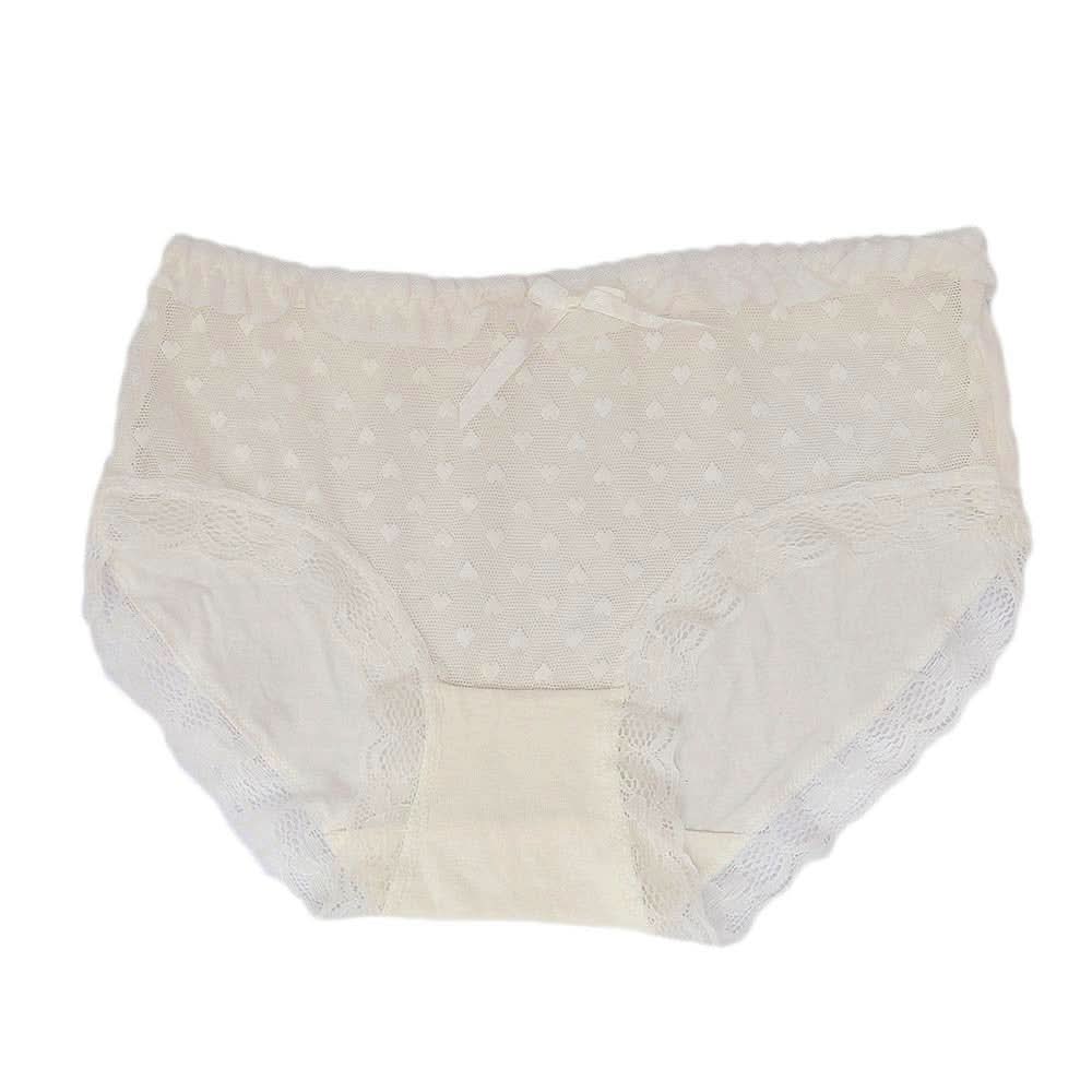 Women's Fancy Panty - White - test-store-for-chase-value