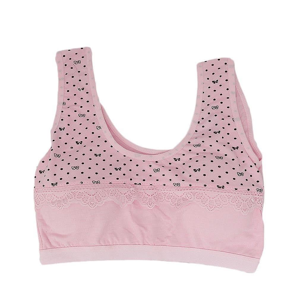 Girls Biddies Foam Bra - Light Pink - test-store-for-chase-value