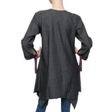Women's Cross V-Neck Kurti - Multi - test-store-for-chase-value