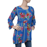Women's Printed Georgette Top - Multi - test-store-for-chase-value