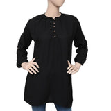 Women's Western Georgette Top - Black - test-store-for-chase-value