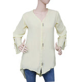 Women's Western Georgette Top - Yellow - test-store-for-chase-value
