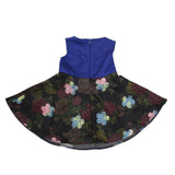 Girls Eminent Woven Frock - Blue - test-store-for-chase-value