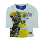 Newborn Boys Full Sleeves T-Shirt - Light Green - test-store-for-chase-value