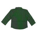 Newborn Boys Check Shirt - Green - test-store-for-chase-value