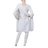 Women's Embroidered 3 Piece Suit - White - test-store-for-chase-value