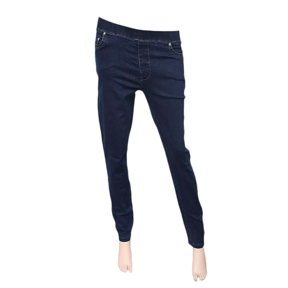 Women's Slim Fit Jeggings Jeans - Navy Blue - Navy/Blue - test-store-for-chase-value