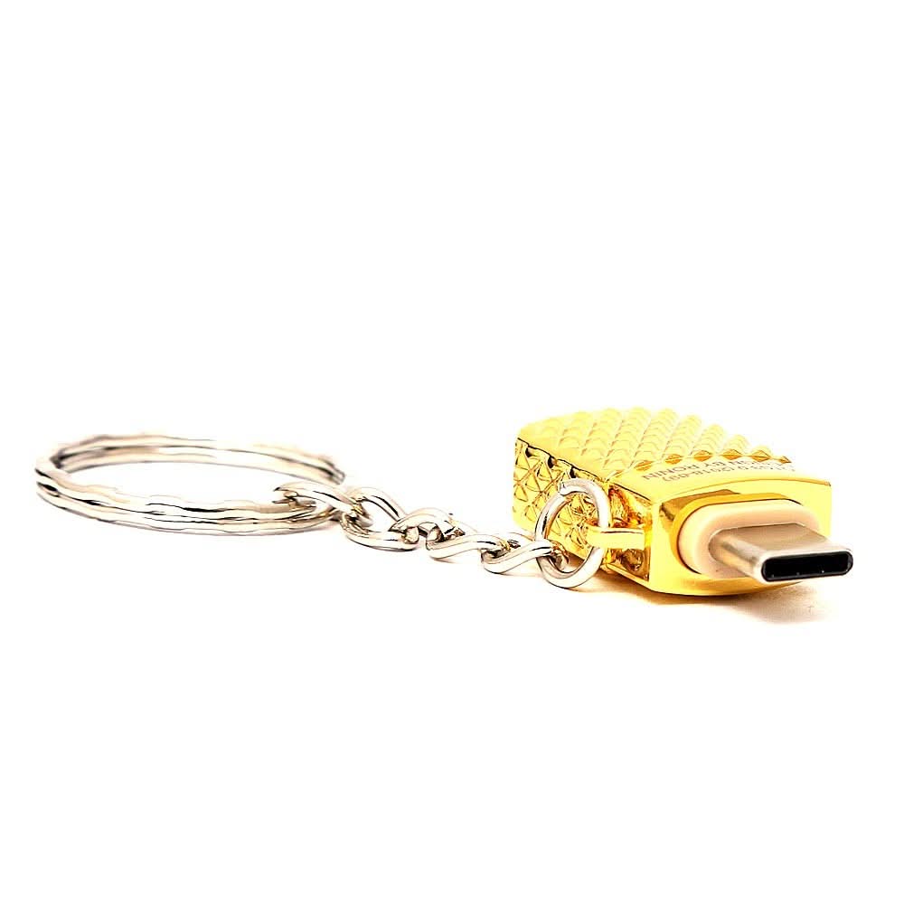 Ronin OTG 3.0 USB Adapter R-222 Type-C - Golden - test-store-for-chase-value