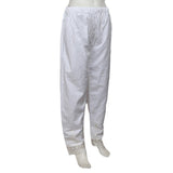 Women's Embroidered Trouser - White - test-store-for-chase-value