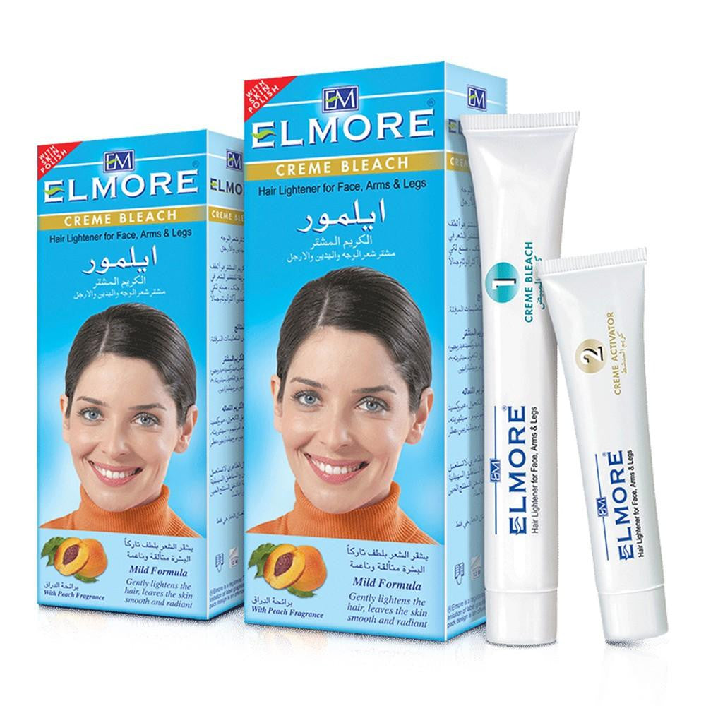 Elmore Cream Bleach Hair & Skin Lightener - 17g - test-store-for-chase-value