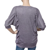 Women's Side Wrinkle Top - Light Purple - test-store-for-chase-value