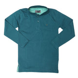 Boys Eminent Full Sleeves T-Shirt - Dark Green - test-store-for-chase-value