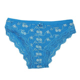 Women's Net Lace Panty - Blue - test-store-for-chase-value