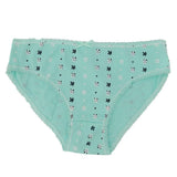 Women's Net Lace Panty - Cyan - test-store-for-chase-value