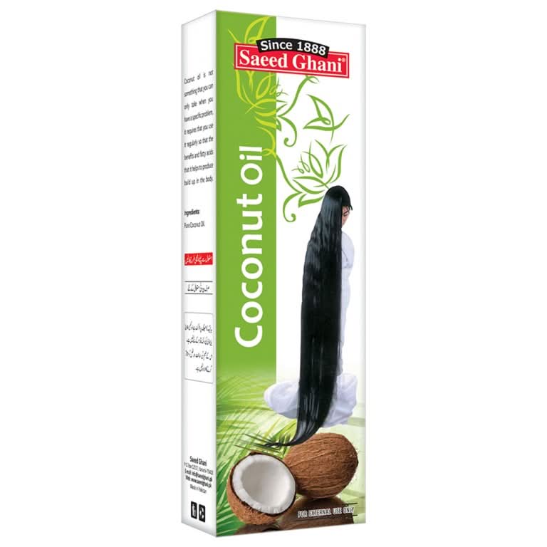 Saeed Ghani Coconut Oil 100ml - test-store-for-chase-value