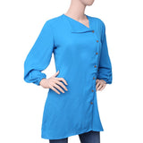 Women's Georgette Shirt - Blue - test-store-for-chase-value