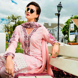Tawakkal Fashion Expedition Cotton Embroidered Semi-Stitched Suit - 4139 - test-store-for-chase-value