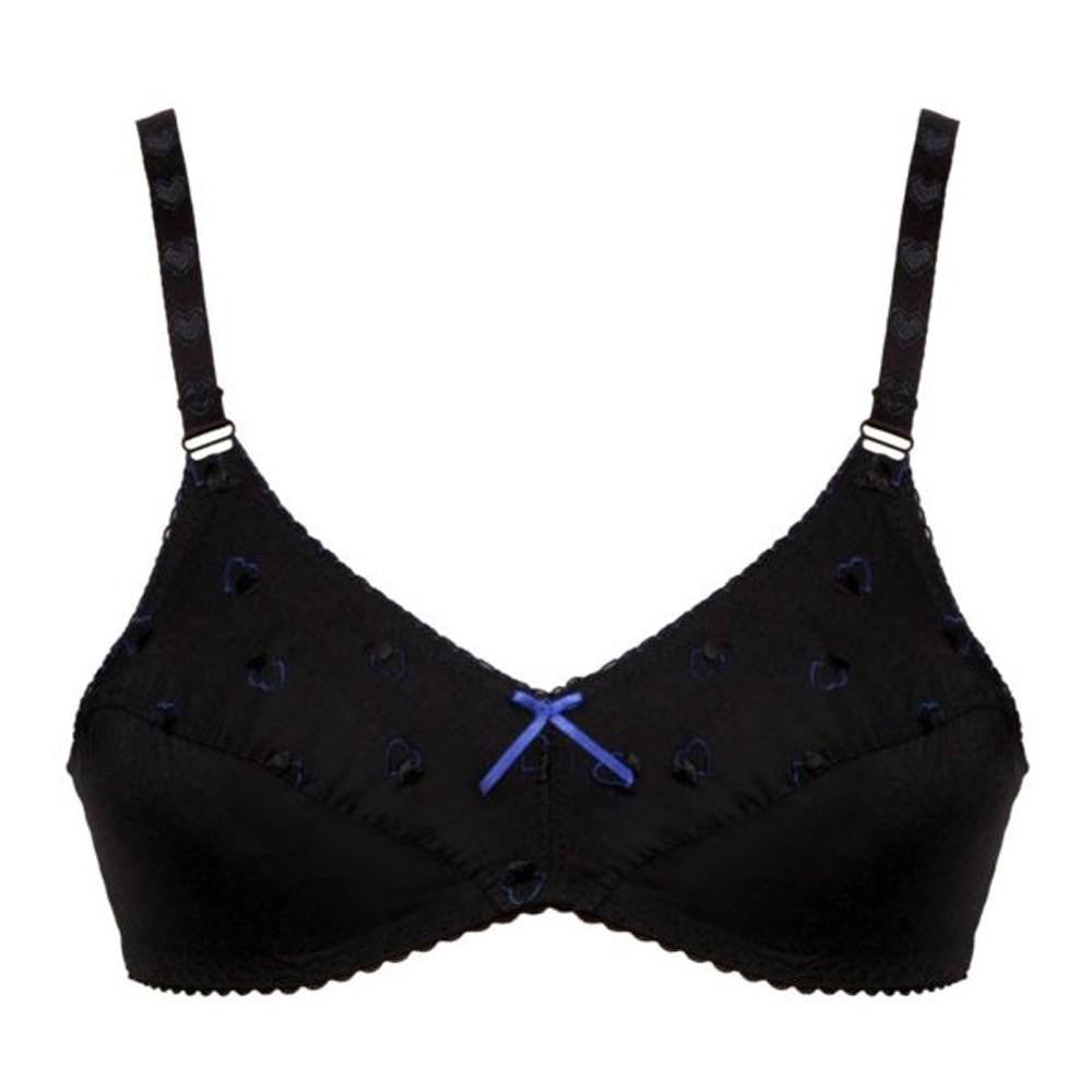 Be-Belle Bra TLP-Hearts - Black - test-store-for-chase-value