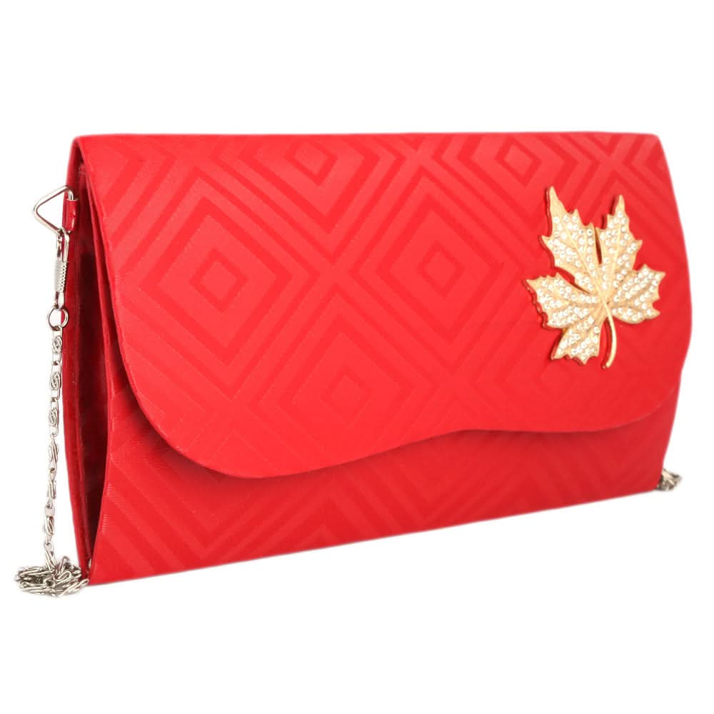 Women's Clutch (174) - Red, Women, Clutches, Chase Value, Chase Value