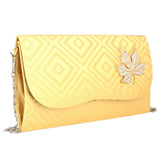 Women's Clutch (174) - Yellow, Women, Clutches, Chase Value, Chase Value